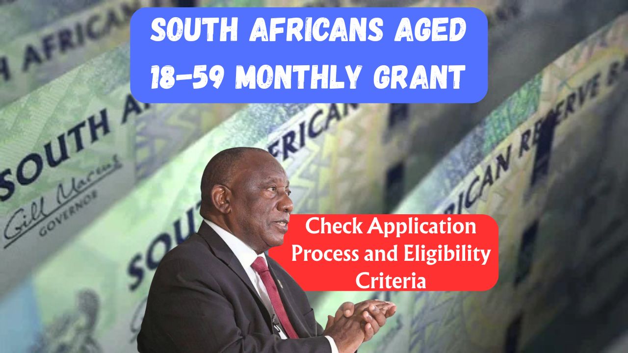 South Africans Monthly Grant